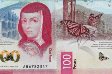 Sor Juana de 100 pesos se lleva el premio al ‘billete del año 2020’