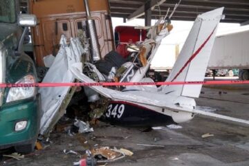 Fallecen 6 personas al estrellarse una avioneta en Nuevo León