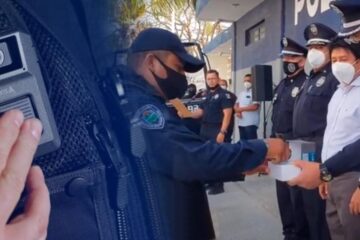 Policías de Tulum portarán cámaras corporales