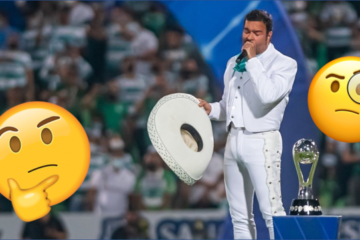 A Pablo Montero no le importa las críticas por su error al entonar el Himno Nacional en final Santos vs Cruz Azul