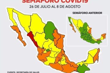 Chiapas y dos estados mas en semáforo epidemiológico verde.