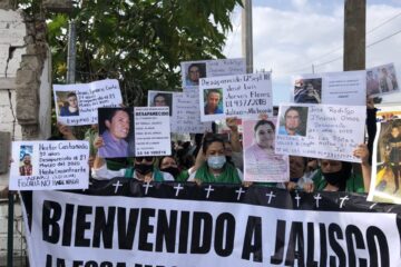 Mujeres encabezan búsqueda de desaparecidos en Jalisco