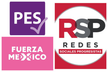 INE quita registro a PES, RSP y Fuerza por México