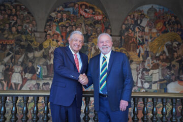 López Obrador presume “fraterno encuentro” con el expresidente brasileño Lula