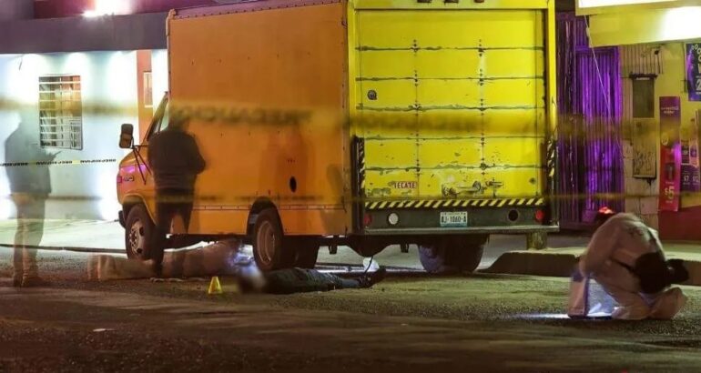 Asesinato en Tijuana de elemento de la Guardia Nacional. Foto de @_En_Mexico