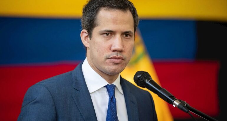 Foto de archivo del líder opositor venezolano Juan Guaidó. Foto de EFE