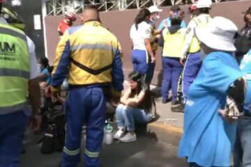 Intoxicados 26 turistas por cloro en autobús en Tlalpan
