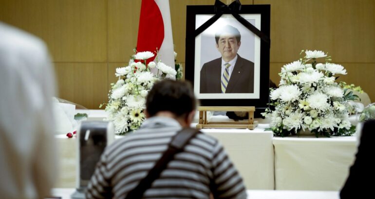 Funeral de Estado de Shinzo Abe será el 27 de septiembre. Foto de EFE