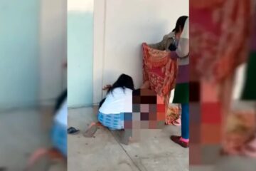 Video Adolescente da a luz afuera de hospital en Tapachula; investigan presunta negligencia médica