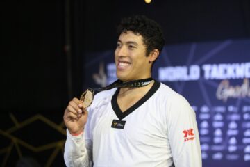 Carlos Sansores gana oro en Campeonato Mundial de Taekwondo de Guadalajara