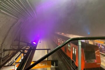 Conato de incendio tras cortocircuito en Línea 7 del Metro deja al menos 20 personas intoxicadas