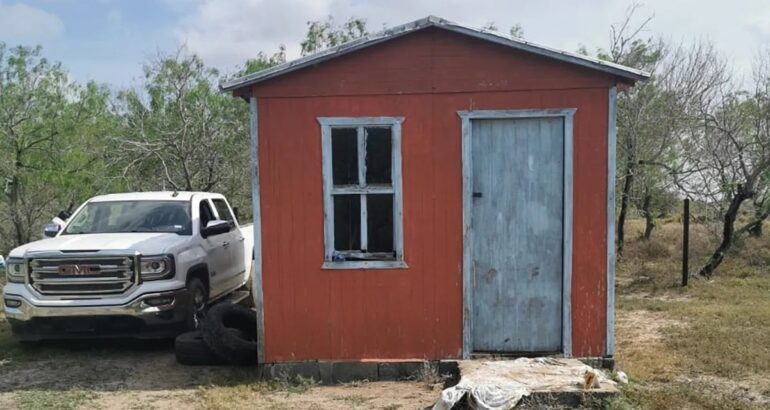 Casa en Matamoros donde estadounidenses fueron hallados tras secuestro. Foto de López-Dóriga Digital