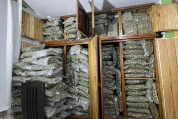 Aseguran en Tlalpan e Iztapalapa más de 300 dosis de cocaína y 210 kg de mariguana
