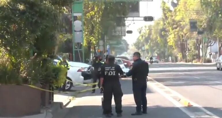 Policías en la Benito Juárez por abandono de feto. Captura de pantalla / Foro Tv