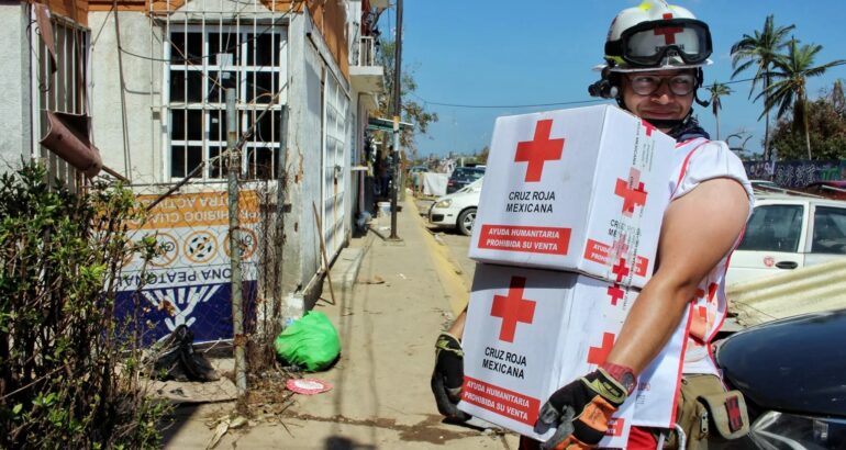 Cruz Roja Mexicana trabajará en Guerrero al menos un año. Foto de X Cruz Roja Mexicana