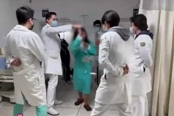 Video IMSS reconoce a médicos por bailar vals con paciente de 15 años