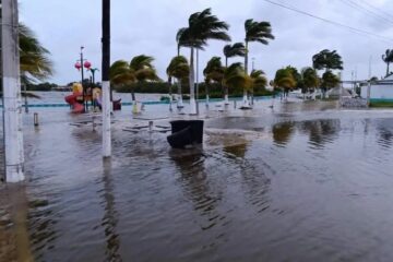 Huracán ‘Milton’ deja un hombre muerto en Campeche