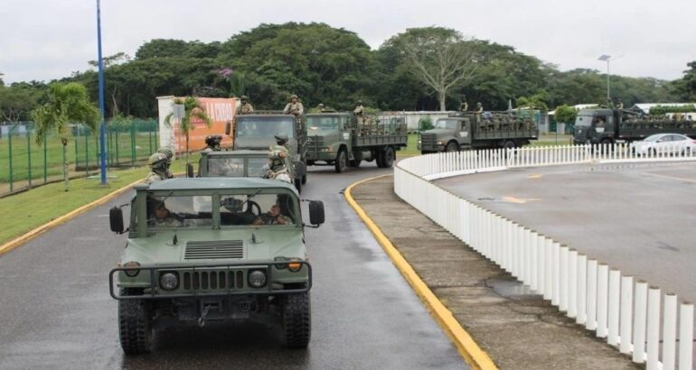 Estos elementos realizarán “tareas de disuasión, prevención, patrullajes, reconocimientos y estableciendo puestos militares de seguridad que generen un ambiente de tranquilidad en la población”, señaló la Defensa. Foto Secretaría de la Defensa Nacional