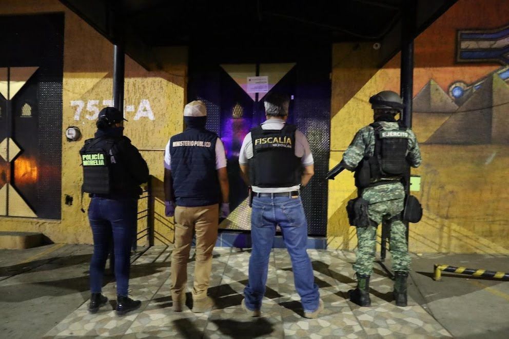 Ataques en bares de Morelia dejan muertos. (Foto: Fiscalía de Michoacán).