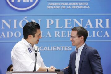 El PAN designa a Ricardo Anaya como Coordinador de su bancada en el Senado.