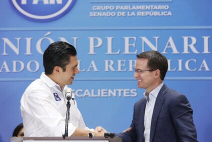 El PAN designa a Ricardo Anaya como Coordinador de su bancada en el Senado.