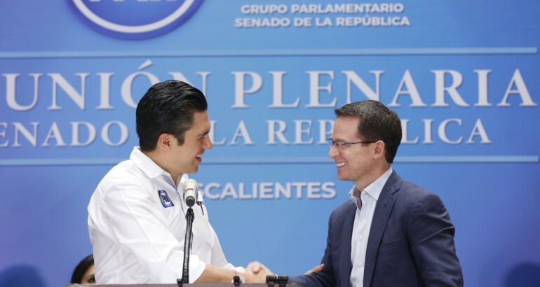 Ricardo Anaya aseguró que la bancada del PAN impulsará iniciativas que beneficien a las familias mexicanas y que no se doblegará ante el oficialismo. [Fotografía. Cuartoscuro] (Moisés Pablo Nava).