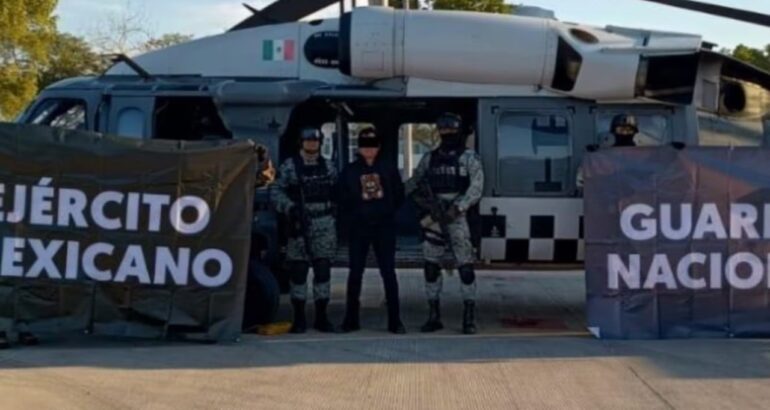 Mauro “N” es piloto aviador civil, y es considerado una pieza clave dentro de la estructura de Los Chapitos. (Foto: Omar García Harfuch / X).