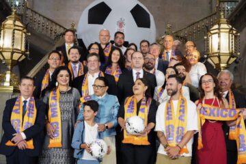 Planea Brugada transformación de la Ciudad de México para el Mundial de Futbol 2026.