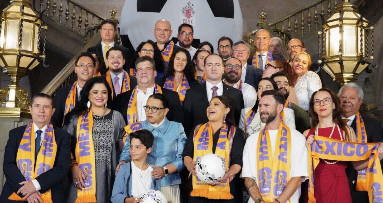 Planea Brugada transformación de la Ciudad de México para el Mundial de Futbol 2026.