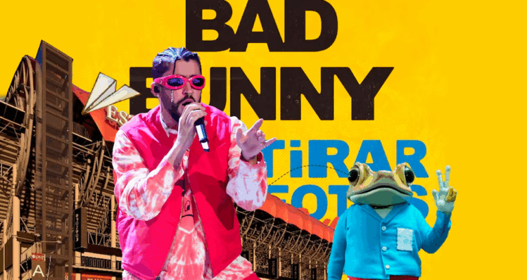 Bad Bunny en México 2025: (Foto: Infobae México(/ Jovani Pérez).