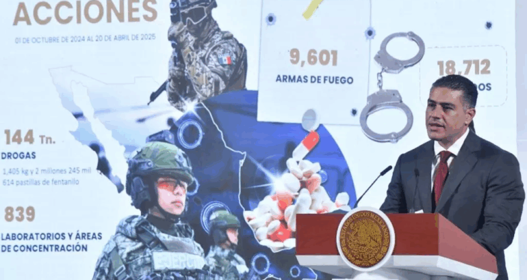 Harfuch acusó la liberación de 100 presuntos delincuentes. Cuartoscuro.
