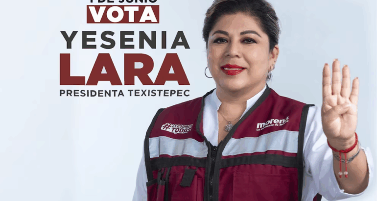 sesinan a Yesenia Lara Gutiérrez. (X/@azucenau)