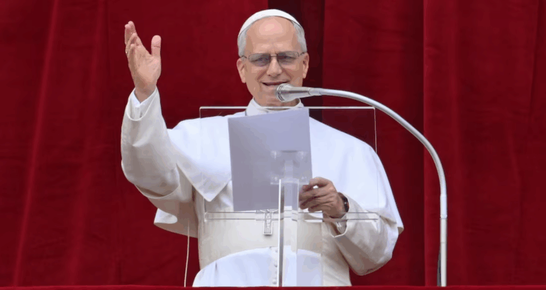 El papa León XIV. Foto: EFE