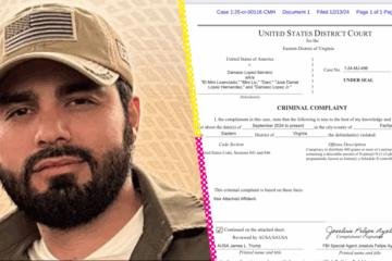 Se declara culpable por tráfico de Fentanilo en corte de EU.  Dámaso López “Mini Lic”.