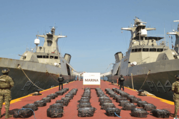 Asegura Marina 1.5 toneladas de Cocaína en Jalisco.