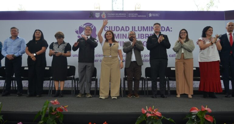 Pone en marcha Brugada Ciudad Iluminada; Camina Libre, Camina Segura” con una inversión de mil 700 MDP.
