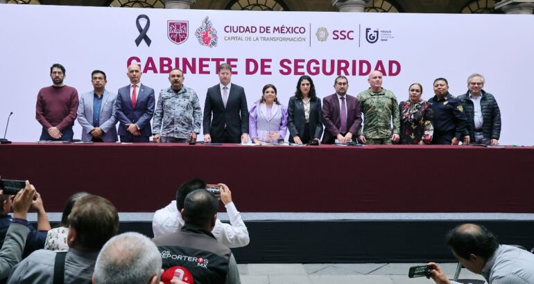 Continúa a la baja incidencia delictiva en CDMX asegura Brugada.