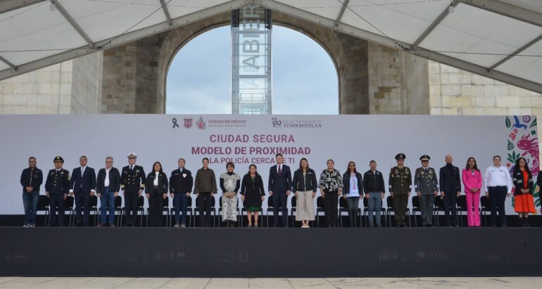 Pone en marcha Brugada Modelo de Proximidad para que la policía esté más cerca de la ciudadanía.