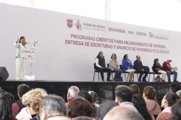 Entrega Brugada 5 mil 642 créditos de mejoramiento y 500 escrituras que garantizan vivienda digna a 20 mil capitalinos.