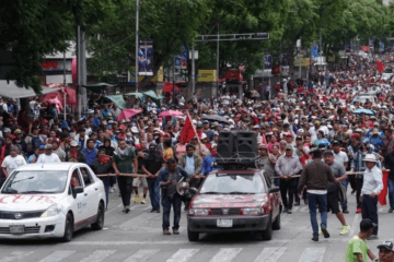 Jueves de caos en la CDMX; siguen movilizaciones por parte de la CNTE.