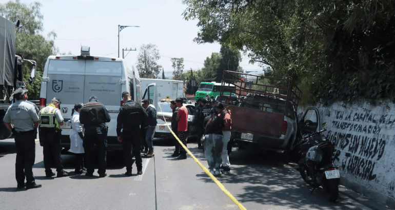 El ataque se registró minutos después de la mañana de este martes en un tramo carretero de San Pedro Mártir / Foto: Guillermo Pantoja / La Prensa