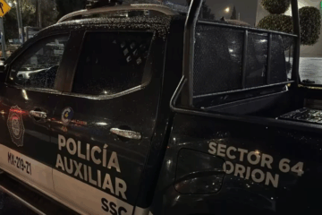 Jefe de la Policía Auxiliar de alcaldía Cuauhtémoc fue atacado a balazos.