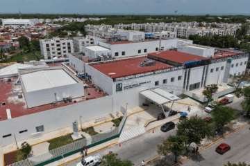 Supervisa Sheinbaum obra del Hospital Gineco-Pediatría N 15 del IMSS en Campeche.