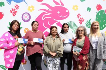 Brugada encabeza arranque y primera entrega del programa “Mujeres Sanas, Infancias Protegidas” para embarazadas.