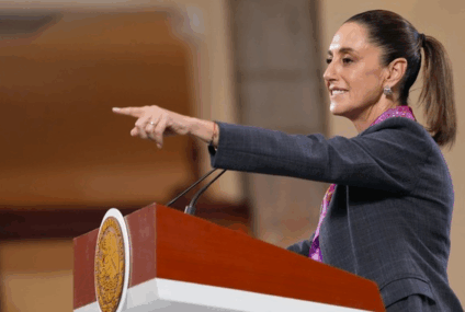 México será potencia regional portuaria: Sheinbaum.
