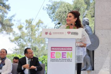 Clara Brugada inaugura EDEN Mestizaje y anuncia seis Utopías para GAM.