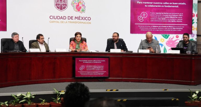 Clara Brugada presenta Plan Integral de Mantenimiento de Vialidades con inversión de 2 mil 250 MDP.