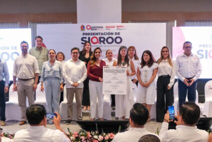 Mara Lezama presenta SIQROO y moderniza el Registro Público de Quintana Roo.