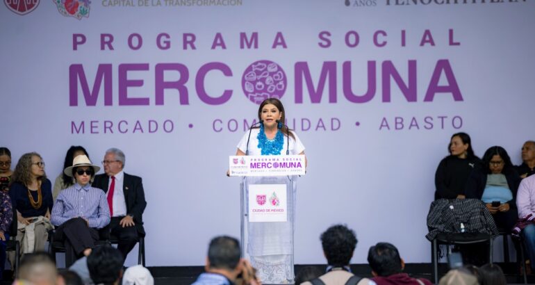 En 2026, el programa apoyará a 700 mil hogares, consolidándose como uno de los programas sociales más grandes de la ciudad, destinado a fortalecer pequeños comercios, mercados públicos y populares