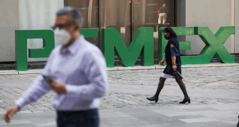 Oficinas centrales de Pemex en Ciudad de México, en una imagen de archivo. GUSTAVO GRAF (REUTERS)